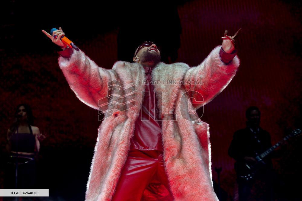 Maluma performs at Movistar Arena
