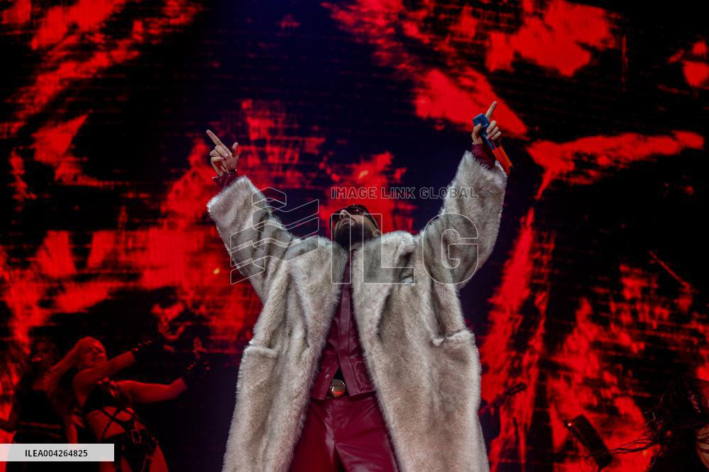 Maluma performs at Movistar Arena