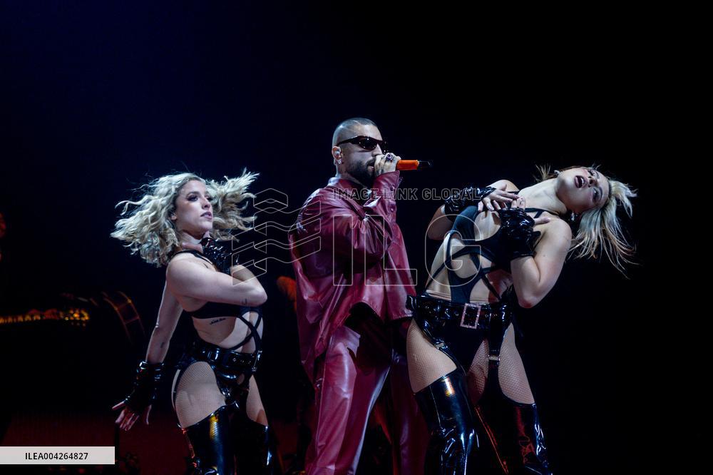Maluma performs at Movistar Arena