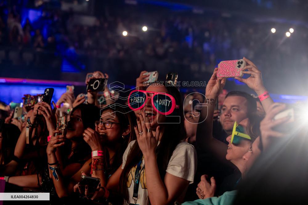 Maluma performs at Movistar Arena