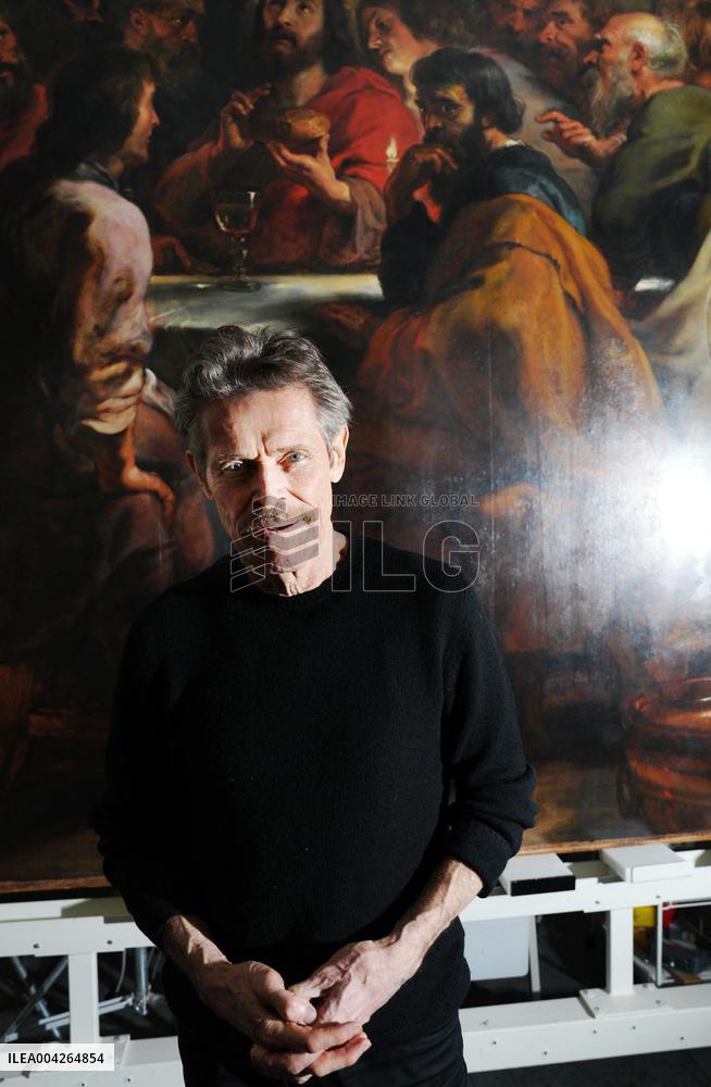 Willem Dafoe reads Gabriele Tintis Judas at the Brera Art Gallery - Milan