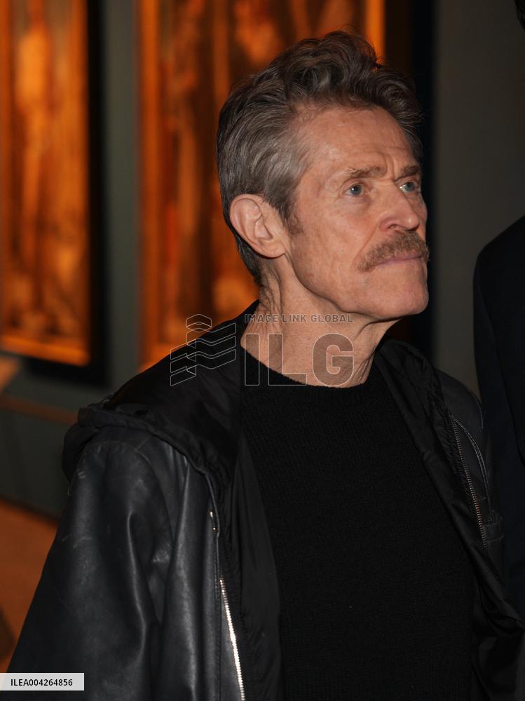 Willem Dafoe reads Gabriele Tintis Judas at the Brera Art Gallery - Milan