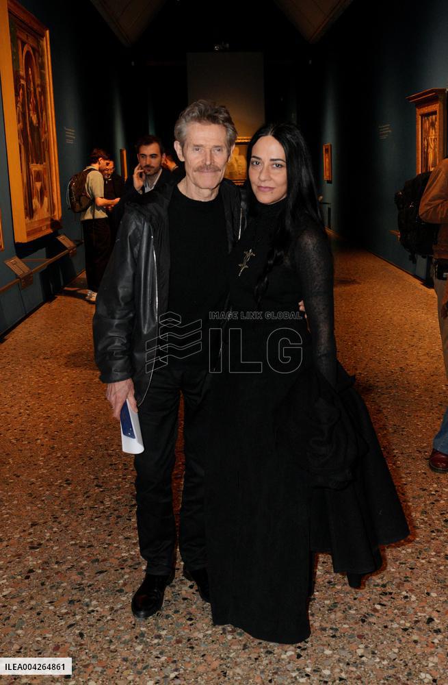 Willem Dafoe reads Gabriele Tintis Judas at the Brera Art Gallery - Milan