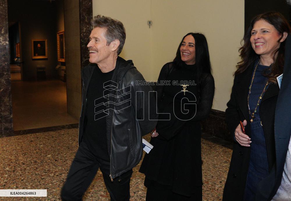 Willem Dafoe reads Gabriele Tintis Judas at the Brera Art Gallery - Milan