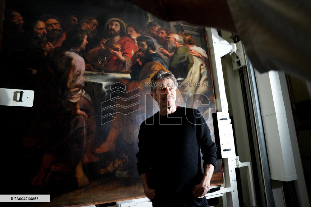 Willem Dafoe reads Gabriele Tintis Judas at the Brera Art Gallery - Milan