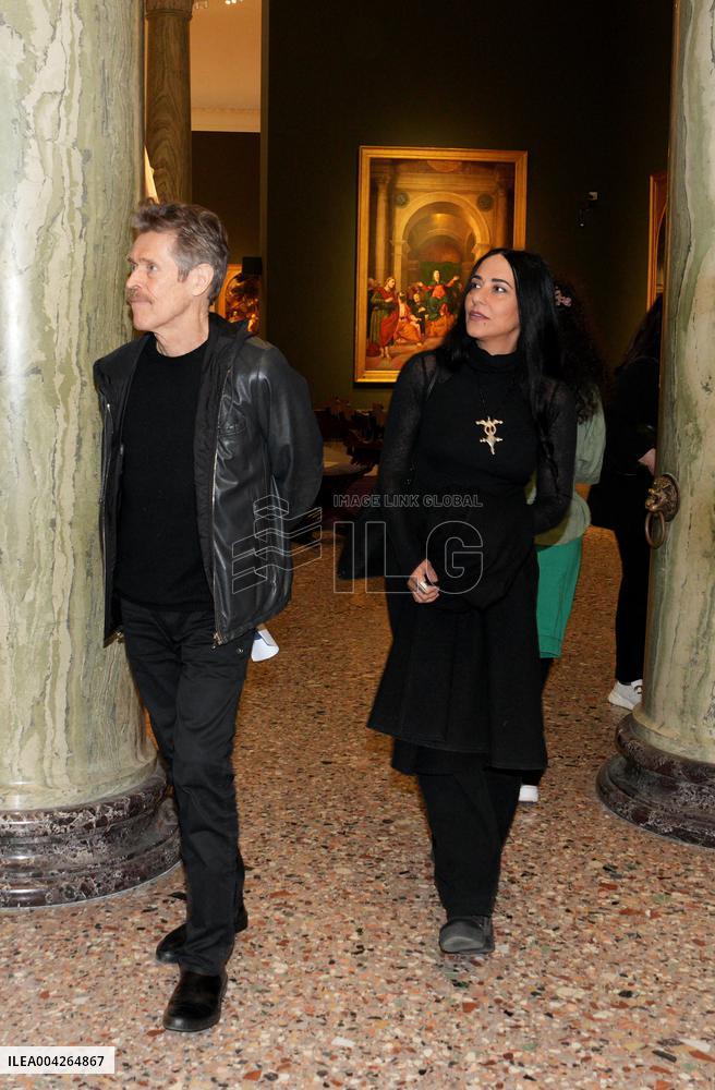 Willem Dafoe reads Gabriele Tintis Judas at the Brera Art Gallery - Milan