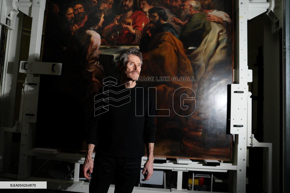 Willem Dafoe reads Gabriele Tintis Judas at the Brera Art Gallery - Milan