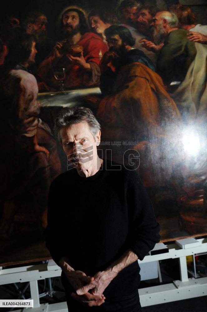 Willem Dafoe reads Gabriele Tintis Judas at the Brera Art Gallery - Milan