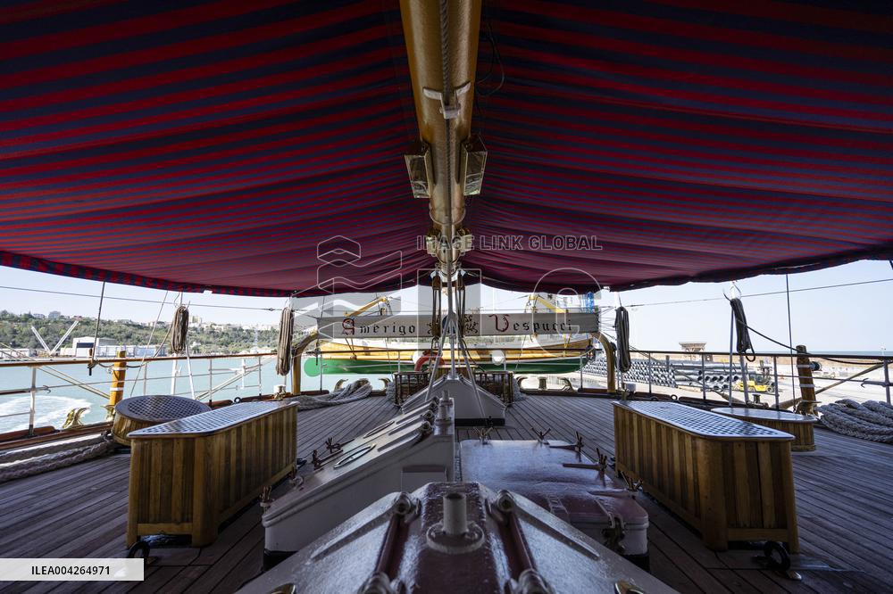 Meloni Welcomes Amerigo Vespucci in Ortona - Italy