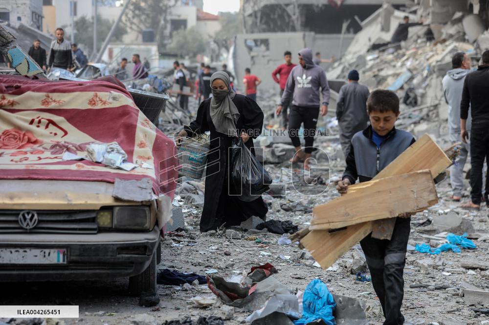 Israeli Attack On Gaza