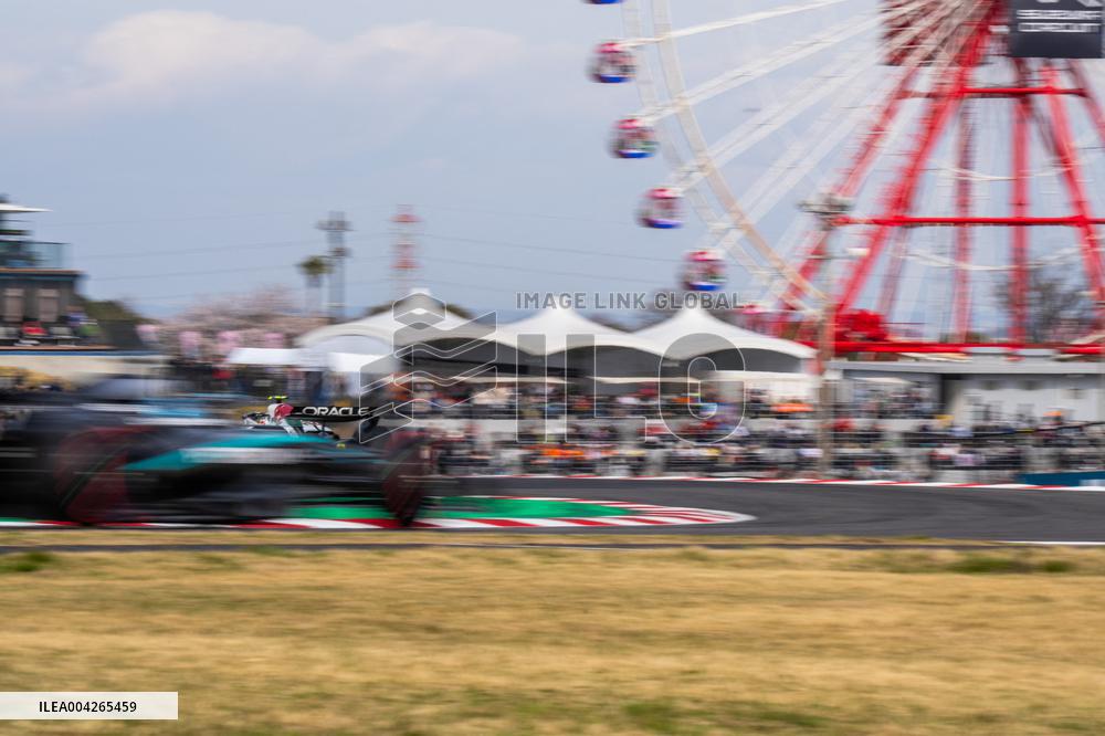 Formula 1 Japanese Grand Prix - GP Qualifications and Free Practice 3 - Suzuka