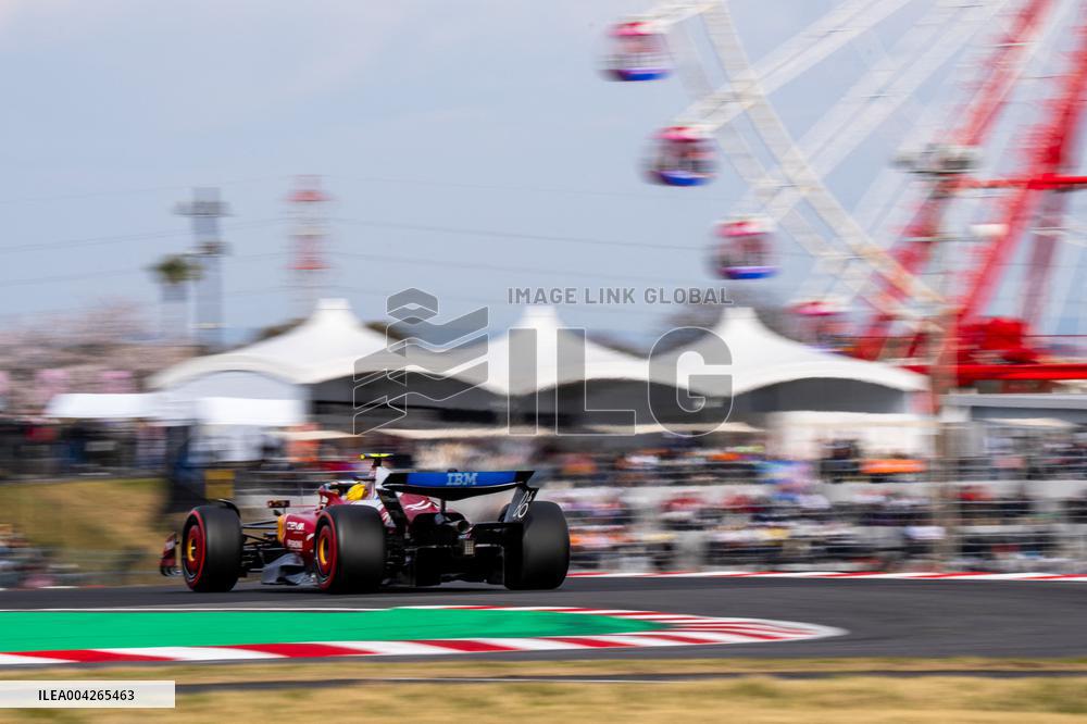 Formula 1 Japanese Grand Prix - GP Qualifications and Free Practice 3 - Suzuka