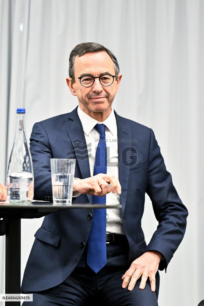 Bruno Retailleau Meeting LR Party Presidential Campaign in Toulon