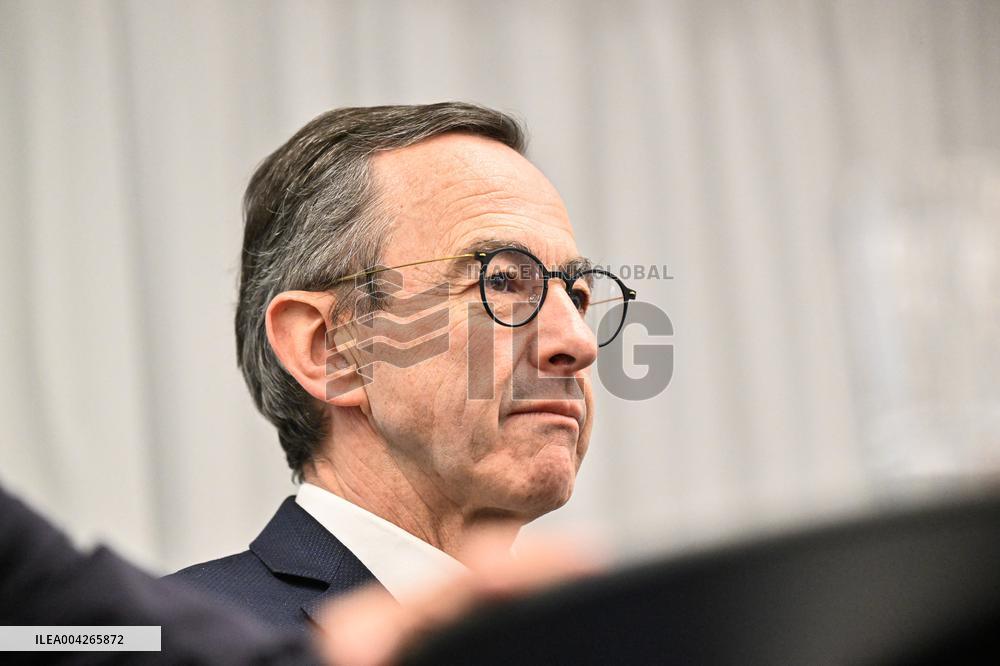 Bruno Retailleau Meeting LR Party Presidential Campaign in Toulon