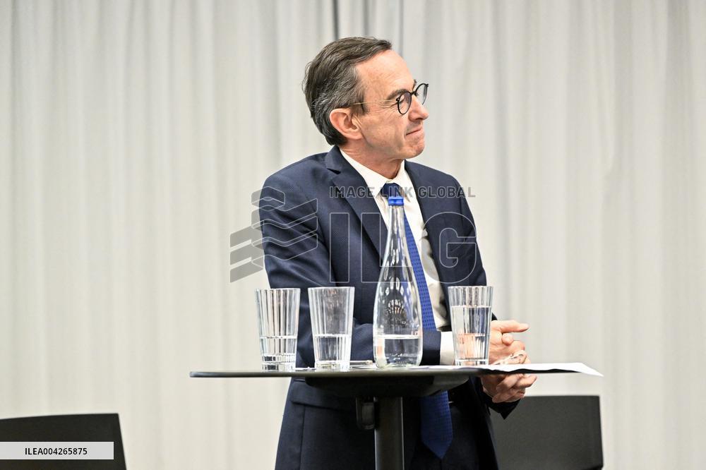 Bruno Retailleau Meeting LR Party Presidential Campaign in Toulon