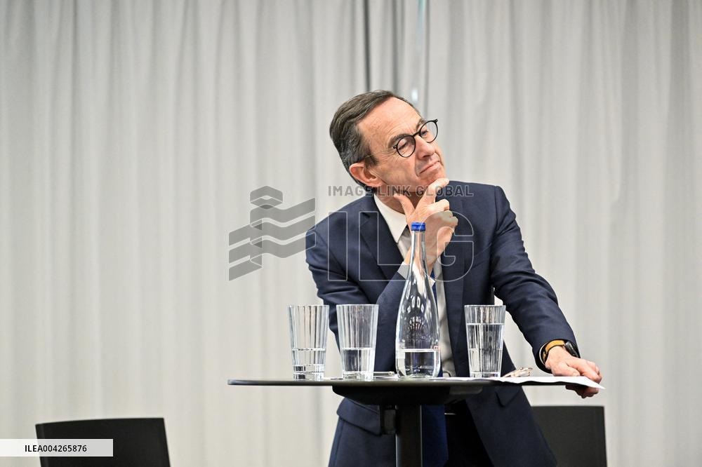 Bruno Retailleau Meeting LR Party Presidential Campaign in Toulon