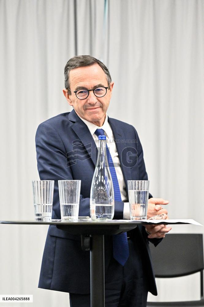 Bruno Retailleau Meeting LR Party Presidential Campaign in Toulon