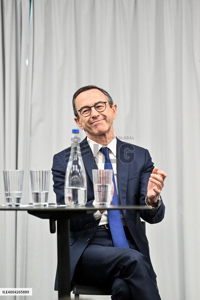 Bruno Retailleau Meeting LR Party Presidential Campaign in Toulon