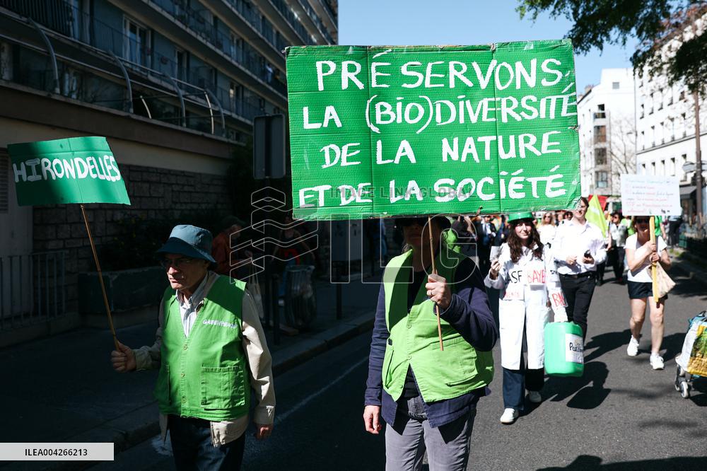March Against Pesticides - Paris