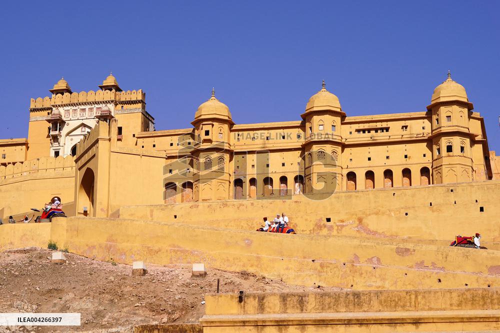 Touristic Elephant Ride - India