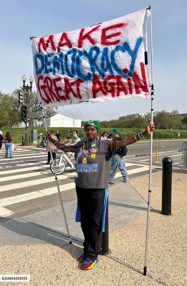 Anti-Trump rally in Washington
