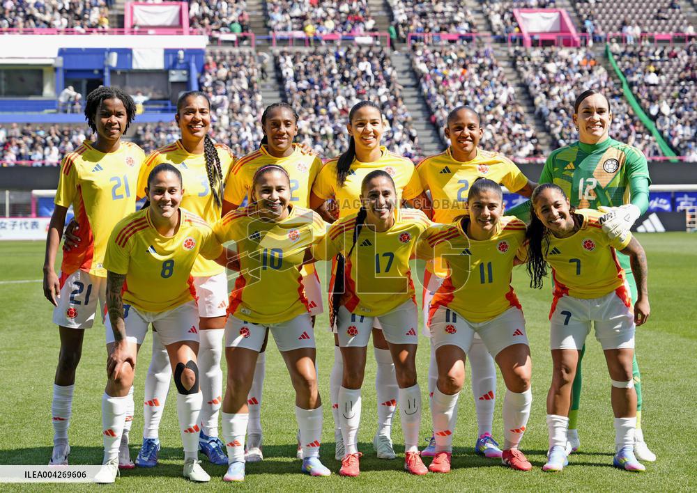 Football: Japan vs Colombia
