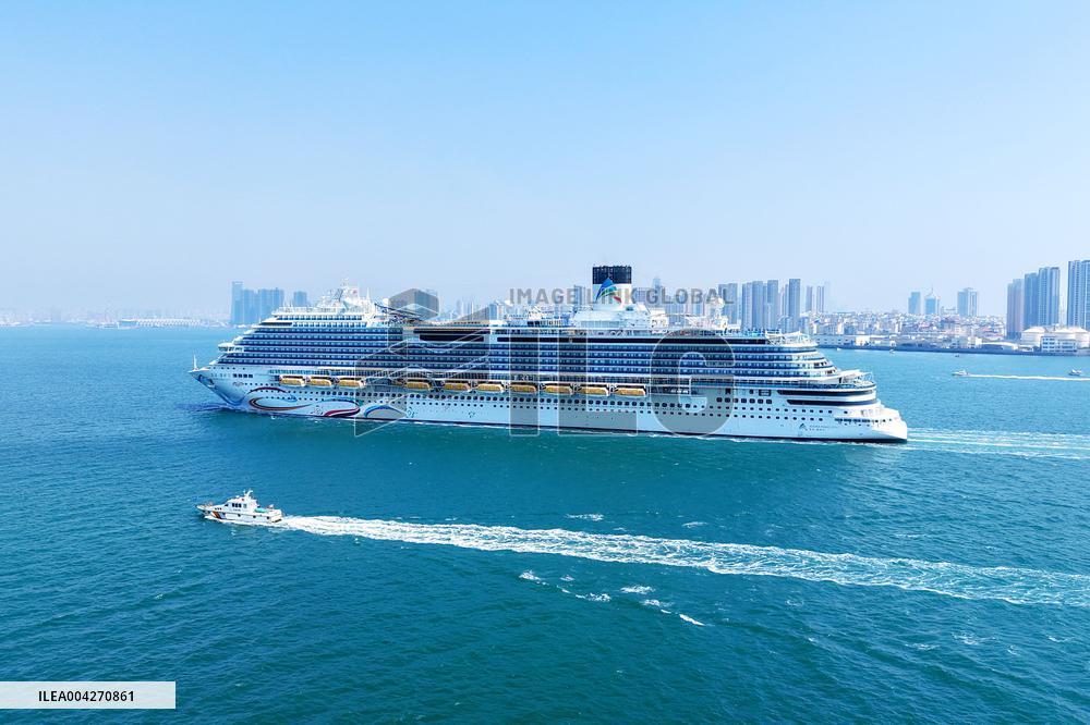 China First Domestically Produced Large Cruise Ship