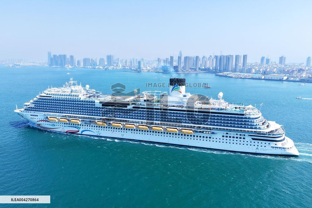 China First Domestically Produced Large Cruise Ship