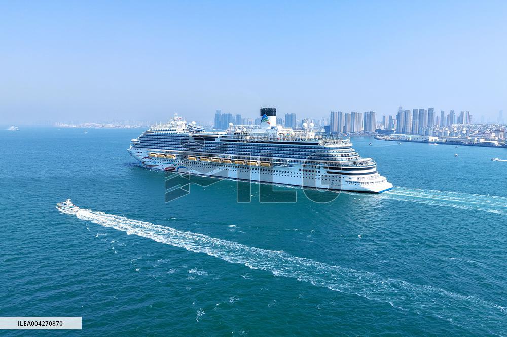 China First Domestically Produced Large Cruise Ship