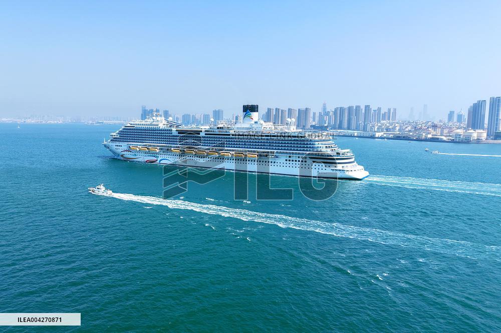 China First Domestically Produced Large Cruise Ship