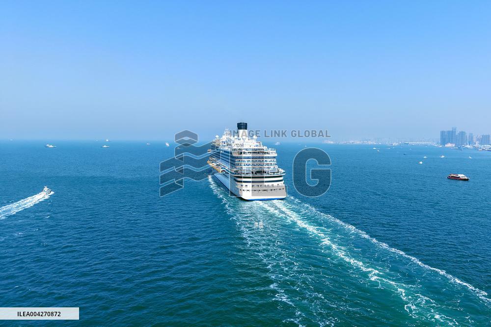 China First Domestically Produced Large Cruise Ship