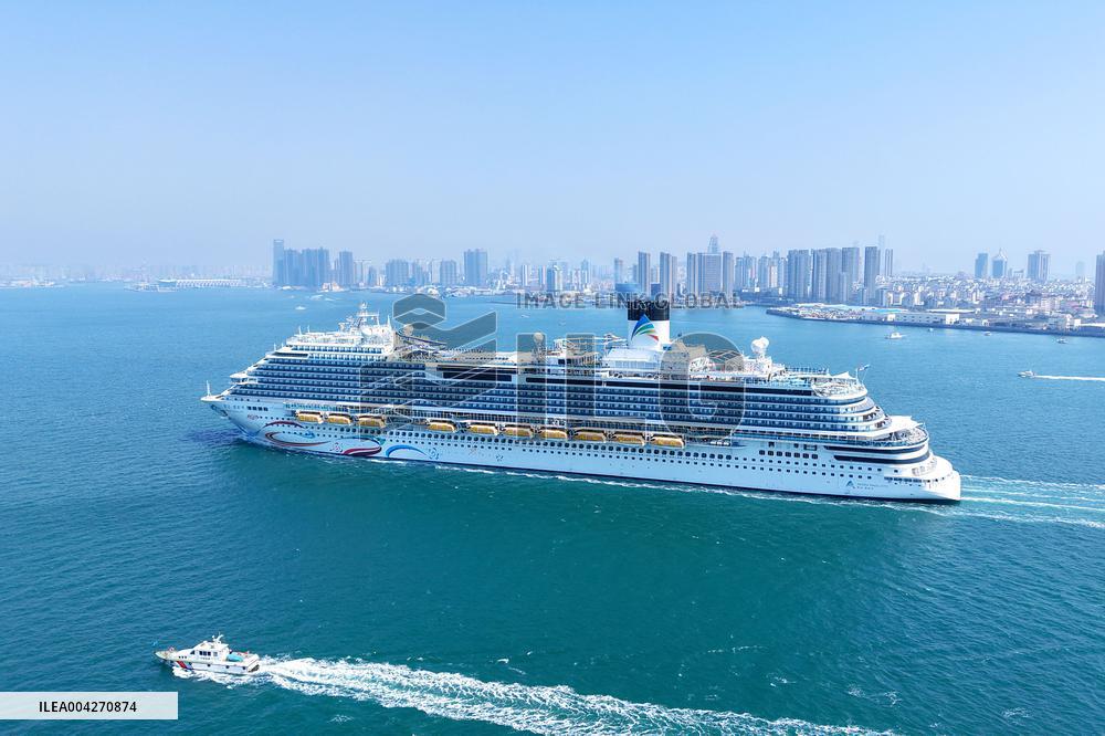 China First Domestically Produced Large Cruise Ship