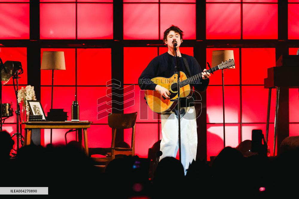 Alec Benjamin Concert During the 12 Notes Tour - Milan