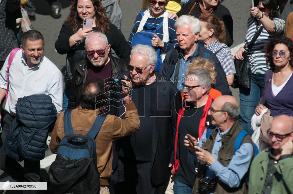 M5s Demonstration Against Rearmament - Milan