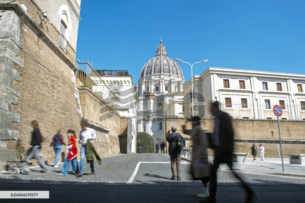 Inauguration of Rome Jasmine Walk by Mayor Gualtieri - Rome
