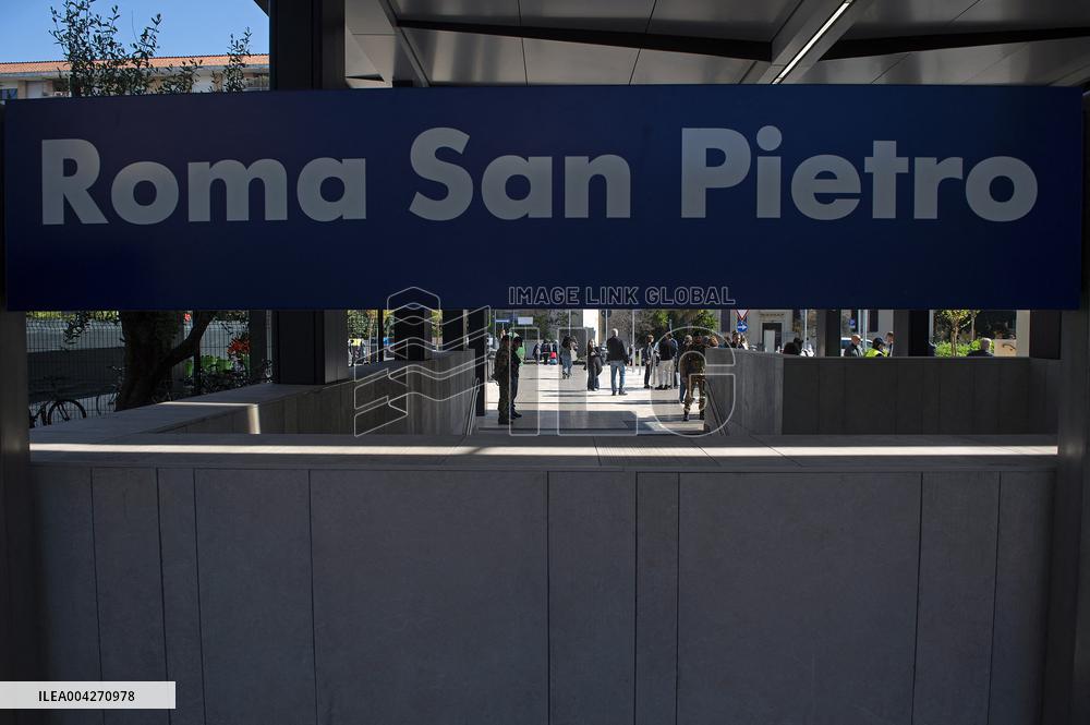 Inauguration of Rome Jasmine Walk by Mayor Gualtieri - Rome