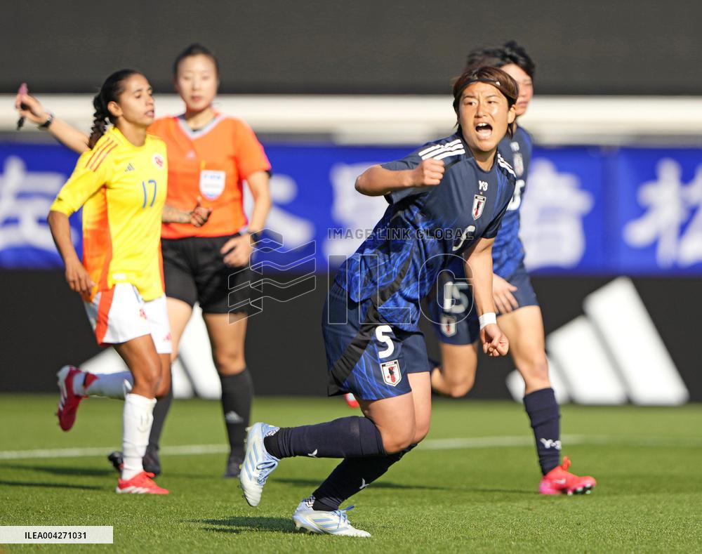 Football: Japan vs Colombia
