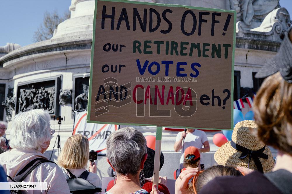 Anti-Trump Hands Off Rally - Paris