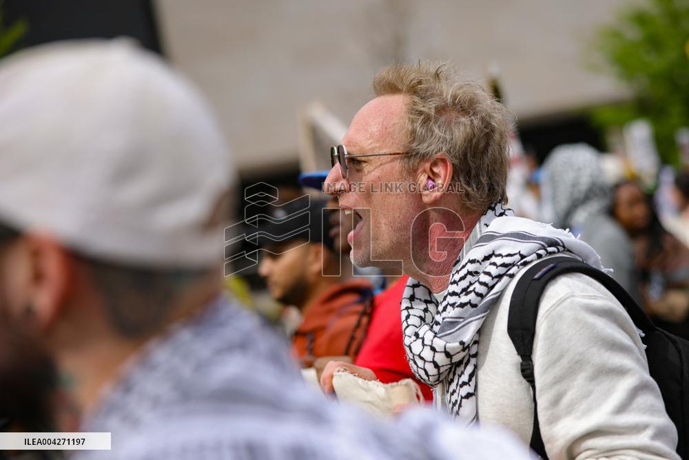 Pro-Palestine March to ICE in Washington