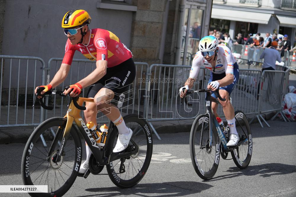 Cycling Route Adelie 2025 in Vitre - France
