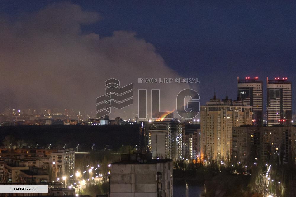 Russia launches ballistic missile attack on Kyiv