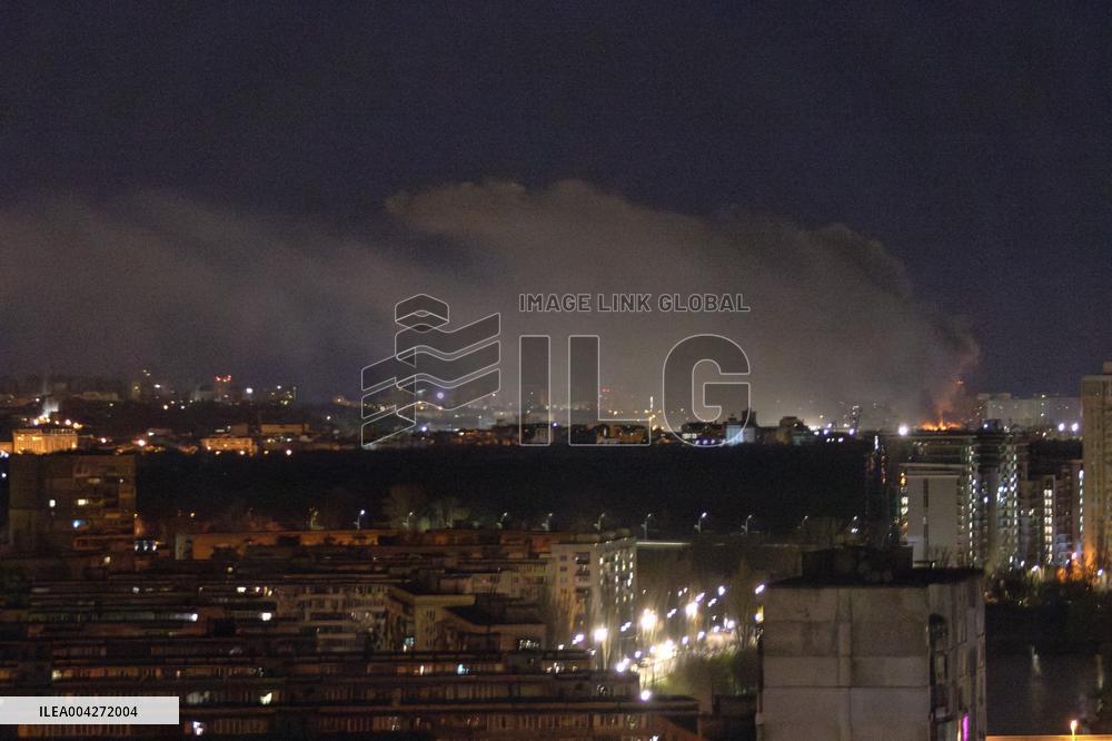 Russia launches ballistic missile attack on Kyiv