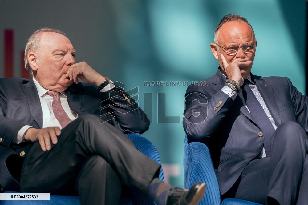 Meeting of French centrist Renaissance party - Saint-Denis AJ