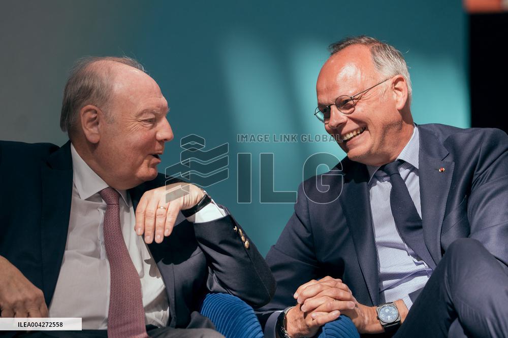 Meeting of French centrist Renaissance party - Saint-Denis AJ