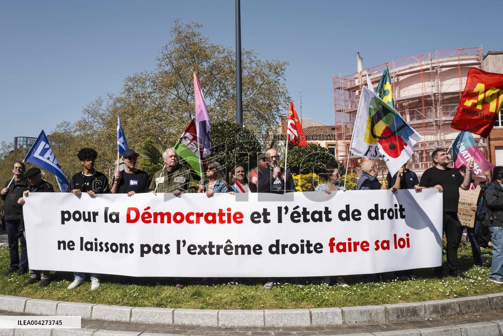 Protest Against The Far-Right - Toulouse
