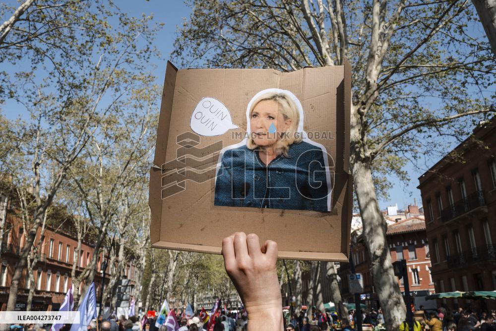 Protest Against The Far-Right - Toulouse