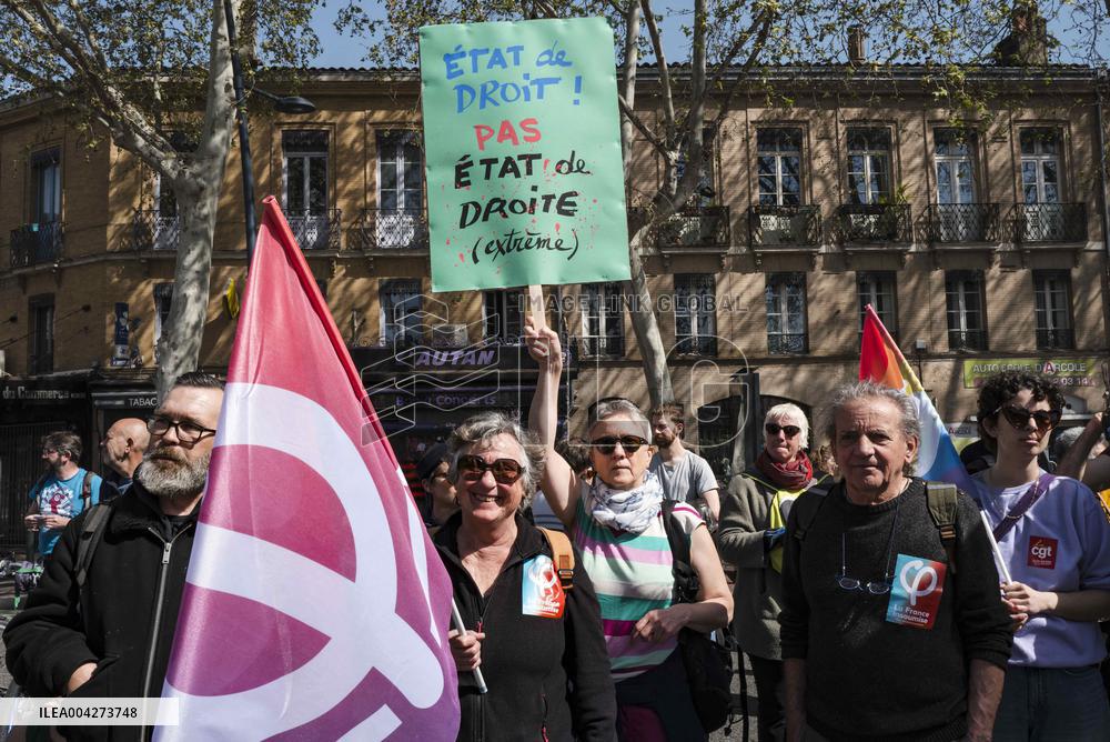 Protest Against The Far-Right - Toulouse