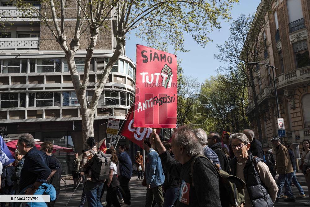 Protest Against The Far-Right - Toulouse