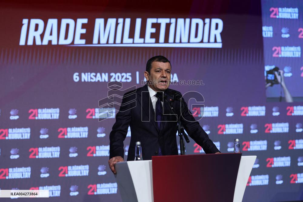 Main Opposition Calls For Elections During Extraordinary Congress - Turkey