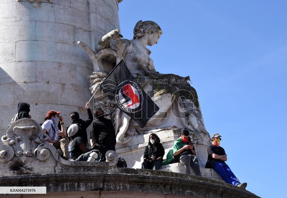 Demonstration Against The Far Right - Paris